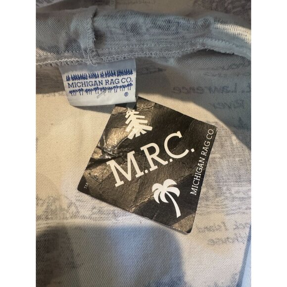 VTG Michigan Rag Co Lighthouse Hooded Jacket NWT – Men’s Medium / Unisex Coastal - Picture 5 of 16